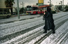 The heavy hail which fell during the last night, covered the Tel Aviv area with a white blanket reminding the snow – הספרייה הלאומית