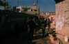 IDF soldiers on patrol in the Dehaishe refugee camp.