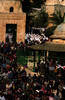Friday pray on the Dome of the Rock.