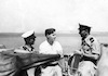 Raanan Lurie, jounalist of Bamahane jointed the IDF Navy to write about the life on war-ships, but he got a scoop after he visited the Egyptian ships, taking photographs with the Captain and other officers and wrote a 12-pages article in Bamahane.