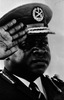 Leader of the Ugandan regime General Idi Amin.
