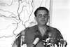Commander of the IDF Inteligence Corps, General Shlomo Gazit gave a press conference on the last incidents.