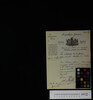 Lettre d'envoi de Berthier au contre-amiral Vence, Prefet Maritime de Toulon – הספרייה הלאומית