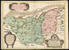 Xansi, e Xensi [cartographic material] : provincie della China... / Coronelli.