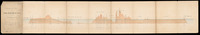 Profil en long du Canal Maritime de Suez Tracé approuvé en 1859 / Lith. Chézaud et Fosset. ; Gravé chez Avril fres.,.