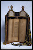 Photograph of: Torah case.