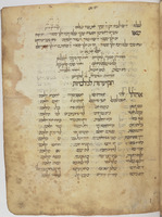 מחזור מנהג קרפנטרץ (אויניון) לימים נוראים.