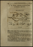 Schema Asphaltitis & Eremi Judae vel Idumaeae adjacentis.