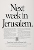 Next week in Jerusalem – הספרייה הלאומית