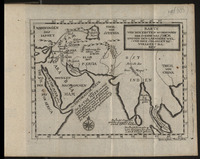 Karte von den ersten Wohnungen der Soehne des Shem, und von den Laendern welch ihre Colonien bevoelkert haben