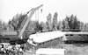 An accident between a truck and a railway at the Pardes Hanna station.