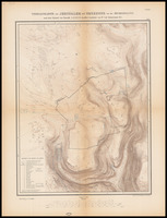 Terrainkarte von Jerusalem und Umgebung vor der Besiedelung nach dem Entwurf von Baurath C.Schick / bearbeitet von Dr. Carl Zimmermann.