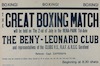 GREAT BOXING MACH - THE BENY - LEONARDO CLUB – הספרייה הלאומית