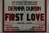 First Love - 2 Performances – הספרייה הלאומית