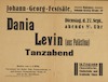 Dania Levin - Tanzabend – הספרייה הלאומית