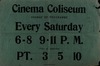 Cinema Coliseum change of programme – הספרייה הלאומית