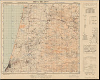 Jaffa Tel Aviv / Compiled, drawn & reproduced by Survey of Palestine.