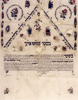 כתובה. יפו (תל אביב-יפו), ישראל. תרנ"ד.