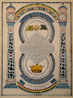 כתובה. ניו יורק, ניו יורק. תרכ"ד.
