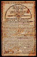 כתובה. טביליסי, גאורגיה. תר"ף.