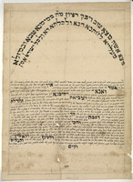 כתובה. וולוס, יוון. תרמ"ו.