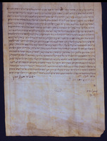 כתובה. טרינו, איטליה. תרנ"ב.