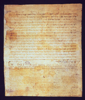 כתובה. פדובה, איטליה. שכ"ב.