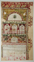 כתובה. סננדג', איראן. תרצ"ו.