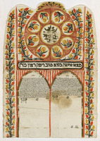 כתובה. סלוניקי, יוון. תרי"א.