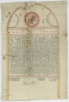 כתובה שומרונית. שכם, גדה מערבית. 1917.
