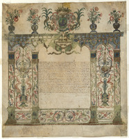 כתובה. קירי, איטליה. תק"ך.