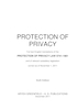 Protection of privacy : full text English translations of the Protection of privacy law 5741-1981 and of relevant subsidiary legislation, correct as of November 1, 2011.