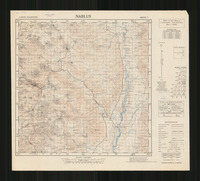 Nablus / Compiled, drawn & reproduced by Survey of Palestine.