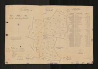 Aqir including Kefar Bilu Sub-district Ramle / Survey of Palestine.