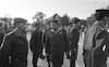 סיום קורס של יחידת קשר במצעד צבאי במחנה הדרכה של חיל הקשר – הספרייה הלאומית