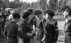 End of a course for girls recruits at IDF camp Bahad 12 for women corps – הספרייה הלאומית