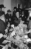 חתונתם של גולדה פרידמן בידרמן, נכדת הרב מלעלוב, עם בנו של הרבי מנדבורנה, רבי יששכר דוב פנחס פליישר – הספרייה הלאומית