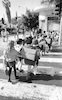 School children exercising road crossing in Tel nAviv – הספרייה הלאומית
