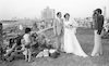 Young couples love taking their wedding pictures at the lovely sea shore – הספרייה הלאומית