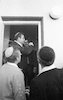 ראש הממשלה, יצחק רבין, השתתף בטכס הקמה של התנחלות חדשה, נחל קטיף, ברצועת עזה, שאורגן עבור גרעין נח"ל – הספרייה הלאומית