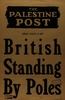 Palestine Post - british standing by poles – הספרייה הלאומית
