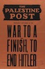 The Palestine Post - war to a finish - to end Hitler – הספרייה הלאומית