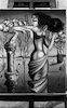 הצייר המפורסם מאיר פיצ'חדזה בסטודיו שלו – הספרייה הלאומית