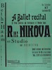 A ballet recital - Rina Nikova.