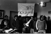 Workers of BATAM demonstrating in the office of Finance Ministry in Jerusalem demanding better salary and working conditions – הספרייה הלאומית