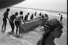 A boat of a nautical school drowned in the Tel Aviv sea shore – הספרייה הלאומית