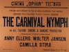Cinema Ophir - The Carnival Nymph – הספרייה הלאומית