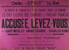 Cinema Ophir - Accusee Levez-Vous – הספרייה הלאומית