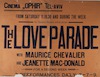 Cinema Ophir - The Love Parade – הספרייה הלאומית