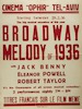 The big musical sensation of this year - Brodway Melody Of 1936 – הספרייה הלאומית